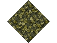 Green Rose Floral Vinyl Wrap Pattern