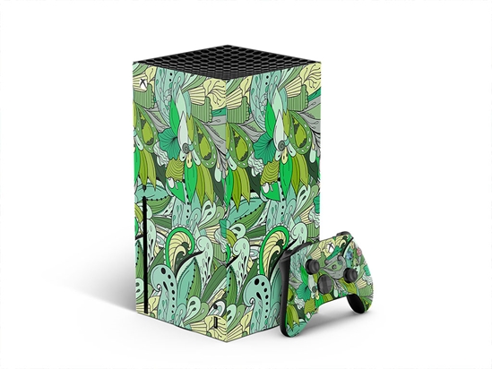 Blessed Island Floral XBOX DIY Decal