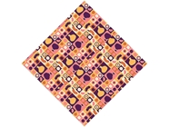 Purple Menu Food Vinyl Wrap Pattern
