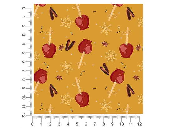 Cinnamon Candied Fruit 1ft x 1ft Craft Sheets