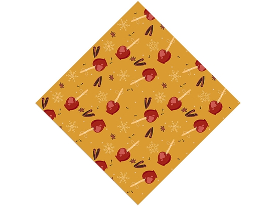 Cinnamon Candied Fruit Vinyl Wrap Pattern