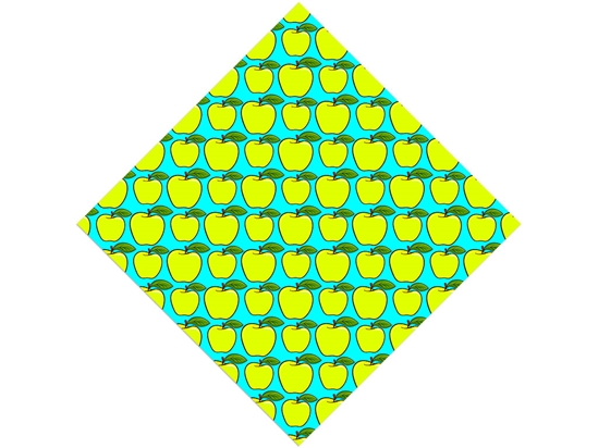 Golden Delicious Fruit Vinyl Wrap Pattern