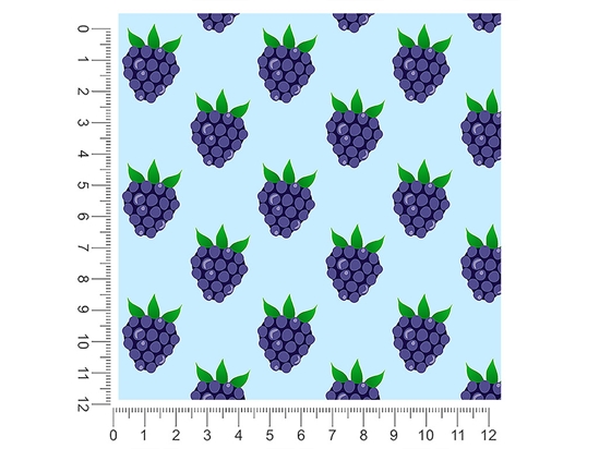 Thornless Bounty Fruit 1ft x 1ft Craft Sheets
