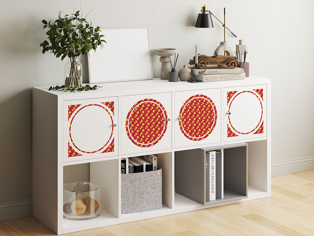 Red Prawn Fruit DIY Furniture Stickers