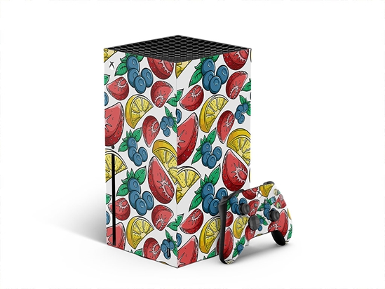 Colorful Compote Fruit XBOX DIY Decal