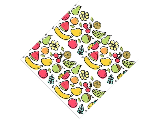 Company-Wide Mixer Fruit Vinyl Wrap Pattern
