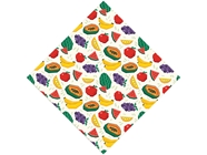 Table Fruits Fruit Vinyl Wrap Pattern