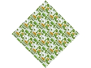 Green Preservation Fruit Vinyl Wrap Pattern