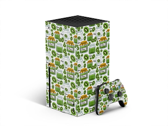 Green Preservation Fruit XBOX DIY Decal