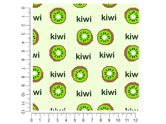 Kiwixel Fruit 1ft x 1ft Craft Sheets