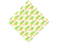Sorbet Swirl Fruit Vinyl Wrap Pattern