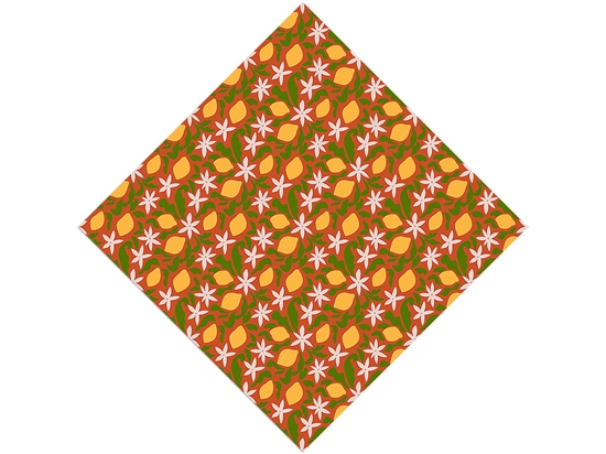 Blossoming Fruits Fruit Vinyl Wrap Pattern