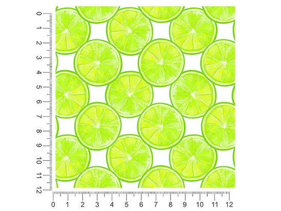 Dessert Lime Fruit 1ft x 1ft Craft Sheets