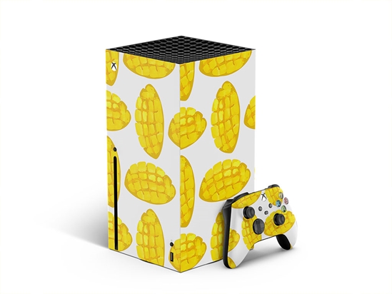 Cubed Sunset Fruit XBOX DIY Decal