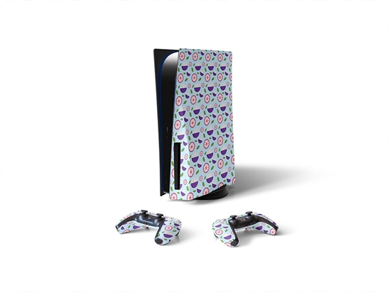 A Button Fruit Sony PS5 DIY Skin