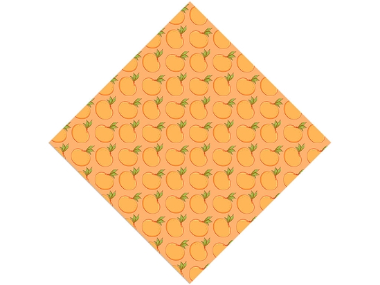 Mighty Mandarin Fruit Vinyl Wrap Pattern
