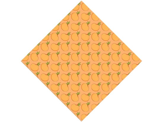 Mighty Mandarin Fruit Vinyl Wrap Pattern