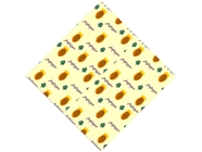 Guinea Gold Fruit Vinyl Wrap Pattern