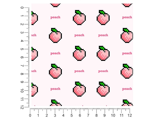 8-Bit Bites Fruit 1ft x 1ft Craft Sheets