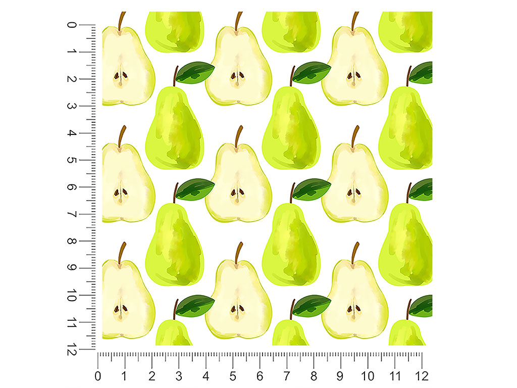 Chartreuse Hood Fruit 1ft x 1ft Craft Sheets