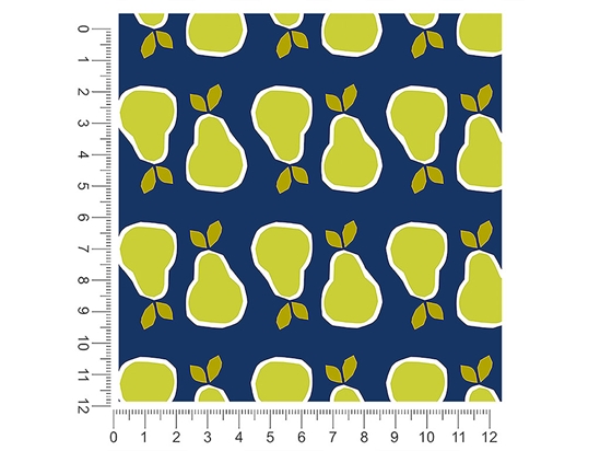 Geometric Sunrise Fruit 1ft x 1ft Craft Sheets