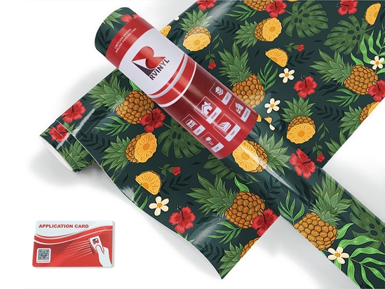 Abacaxi Slices Fruit Craft Vinyl Roll