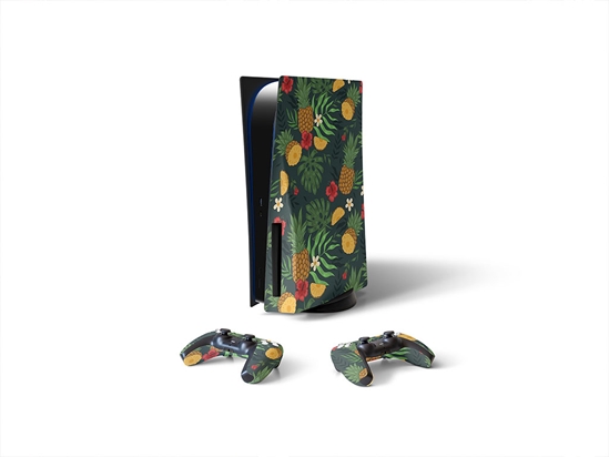Abacaxi Slices Fruit Sony PS5 DIY Skin