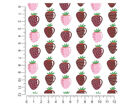 Chocolate Covered Fruit 1ft x 1ft Craft Sheets