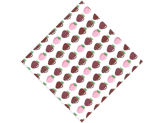Chocolate Covered Fruit Vinyl Wrap Pattern