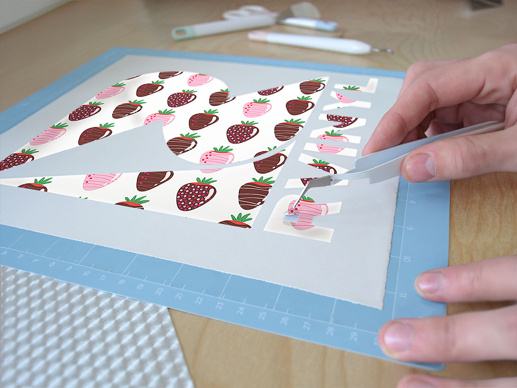 Chocolate Covered Fruit Easy Weed Craft Vinyl