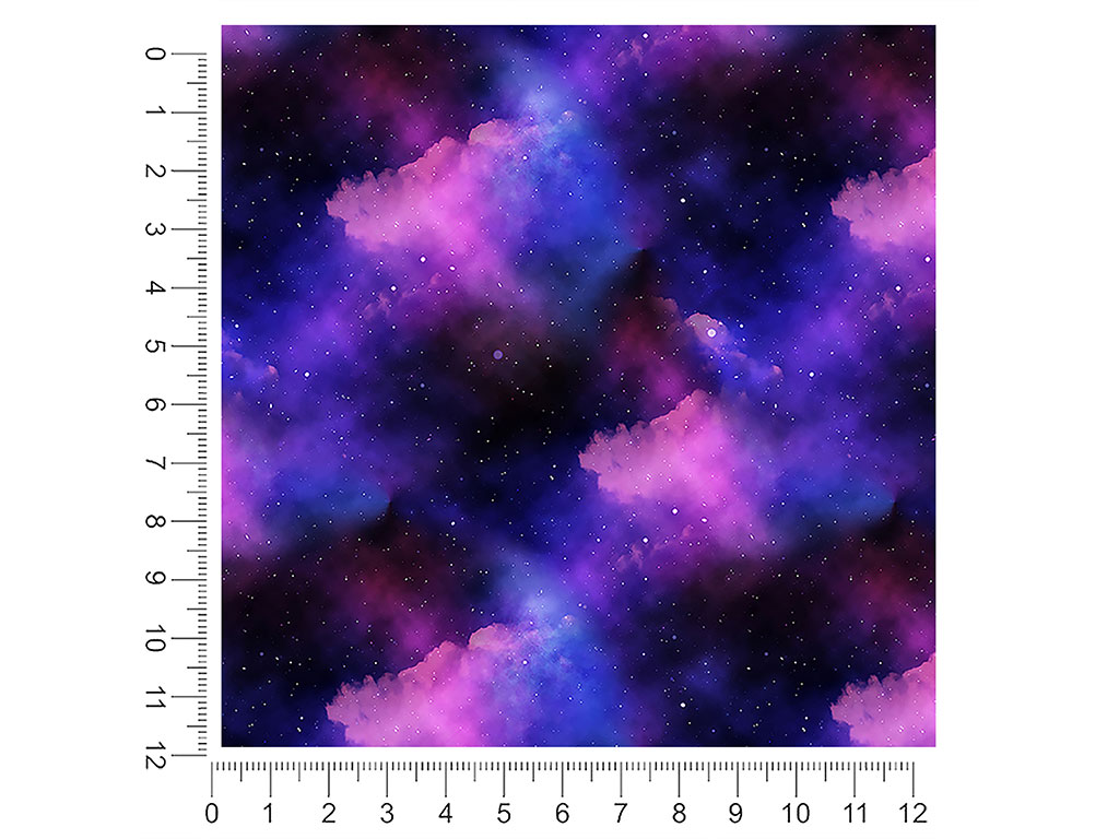 Aurora Borealis Galaxy 1ft x 1ft Craft Sheets