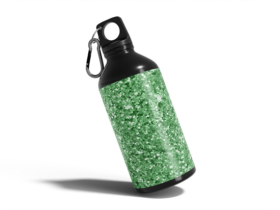 Green Light Gemstone Films Water Bottle DIY Stickers