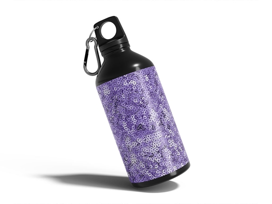 Purple Prose Gemstone Films Water Bottle DIY Stickers