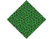 Neon Giraffe Vinyl Wrap Pattern