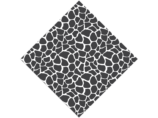 White Giraffe Vinyl Wrap Pattern