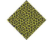 Yellow Giraffe Vinyl Wrap Pattern