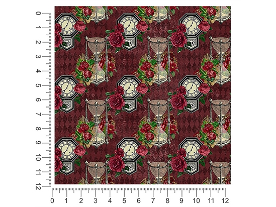 Sunset Timekeepers Gothic 1ft x 1ft Craft Sheets