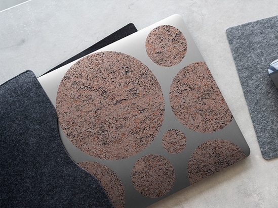 Sandstone Granite Stone DIY Laptop Stickers