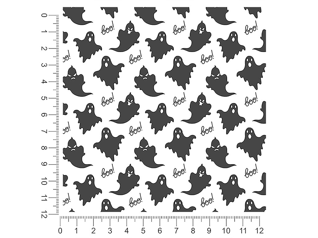 Furious Phantoms Halloween 1ft x 1ft Craft Sheets