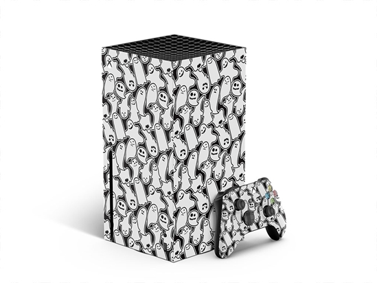 Grinning Ghouls Halloween XBOX DIY Decal