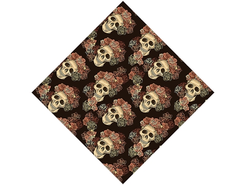 Rcraft™ Skull and Bones Craft Vinyl - Black Crown
