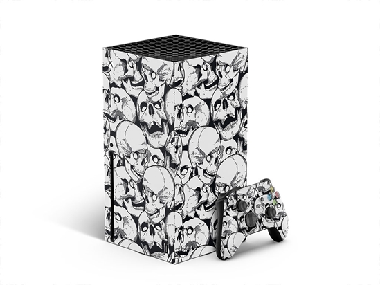 Missing Tooth Skull and Bones XBOX DIY Decal