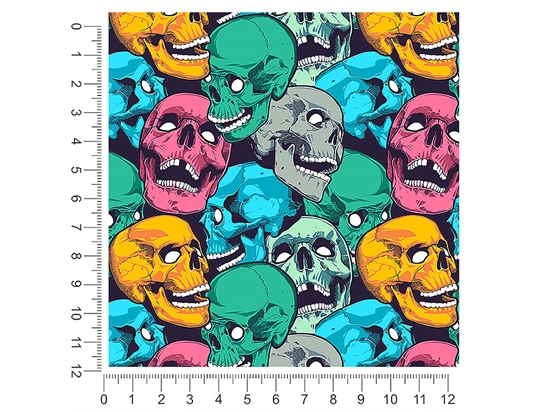 Mix Up Skull and Bones 1ft x 1ft Craft Sheets