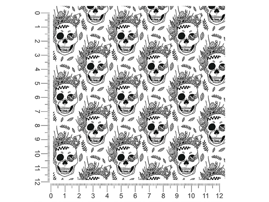 Natural Reclamation Skull and Bones 1ft x 1ft Craft Sheets