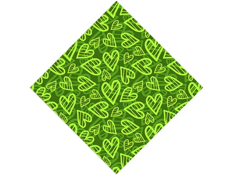 Rcraft™ Green Heart Craft Vinyl - Loud Proclamations