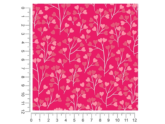 Love Blossom Heart 1ft x 1ft Craft Sheets