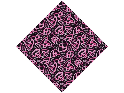 Rcraft™ Pink Heart Craft Vinyl - Notebook Scribbles