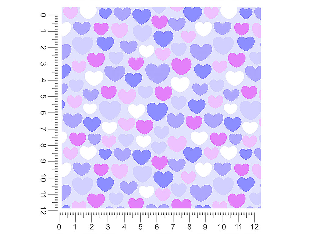 Chest Bubbles Heart 1ft x 1ft Craft Sheets