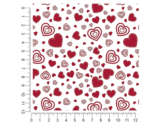 Beating Drums Heart 1ft x 1ft Craft Sheets