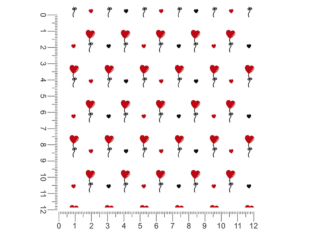 Floating Above Heart 1ft x 1ft Craft Sheets